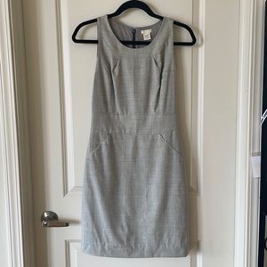J.Crew wool shift dress